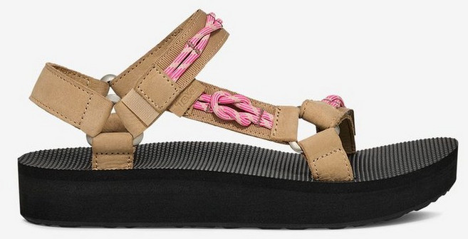 TEVA 여성 미드폼 유니버설 노티드 TAN STVF2613910-TAN