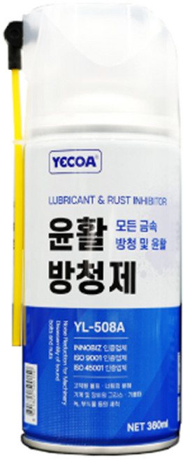 예코아 모든 금속 방청윤활제 360ml YL-508A, 1개