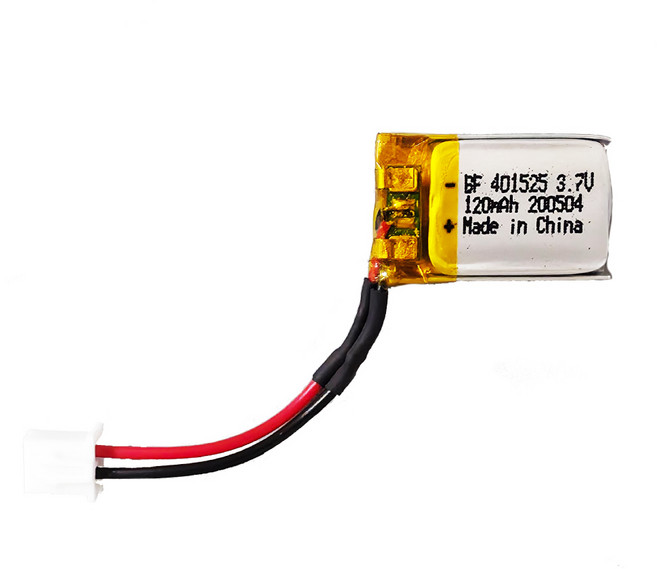 초소형 리튬폴리머 배터리 3.7V 120mA (2.54mm 커넥터형), 1개
