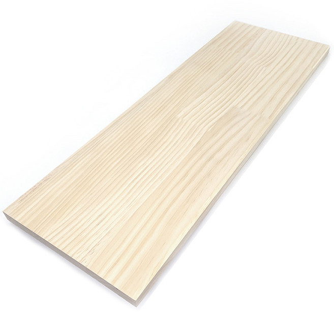 아이베란다 원목 집성목 미송 라운딩 샌딩 선반 상판 나무판 목재, 2개, 12(두께)x240x600mm(엣지샌딩)