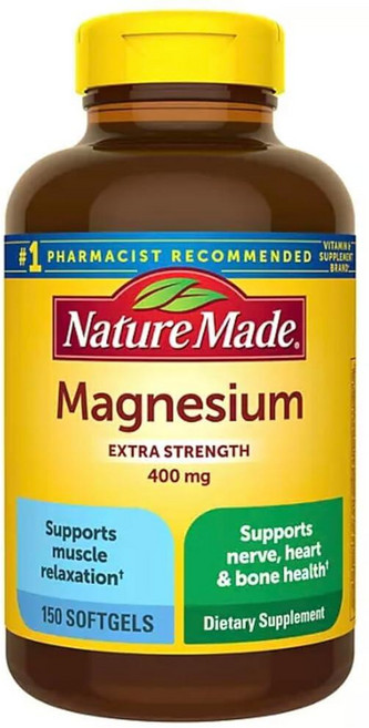 네이처메이드 마그네슘 엑스트라 스트렝스 400mg 소프트젤 110정