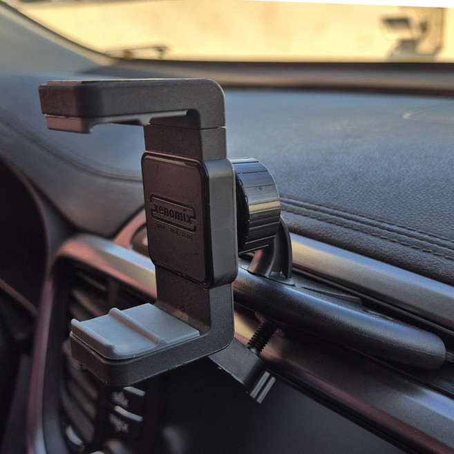 제노믹스 차량용 CD슬롯 거치대 SHG-S7000, SHG-S7000  블랙, 1개