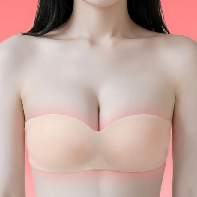 에이치즈 웨딩브라 웨딩 누브라 일체형 누드 브라 촬영 드레스 속옷 - 쿠팡