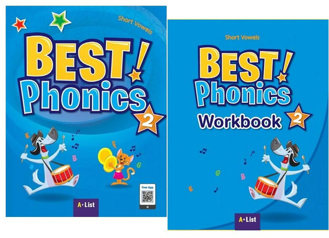 베스트 파닉스 Best Phonics Level 2 Student Book+Workbook