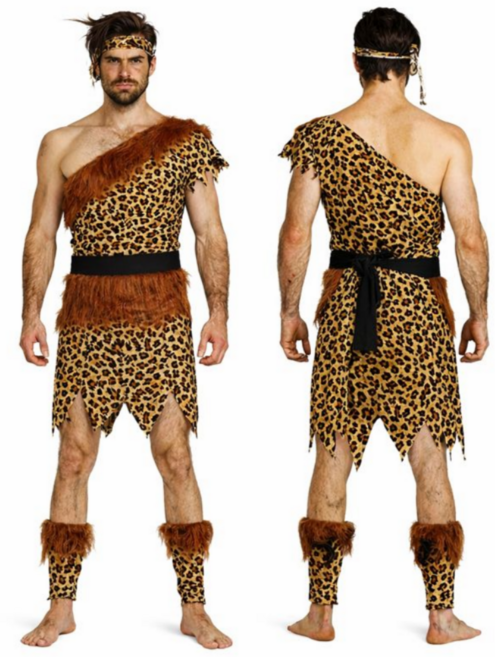 원시인 옷 의상 코스프레 구석기 타잔 원주민 졸업사진 부족 사냥꾼 뮤지컬 촬영 코스튬