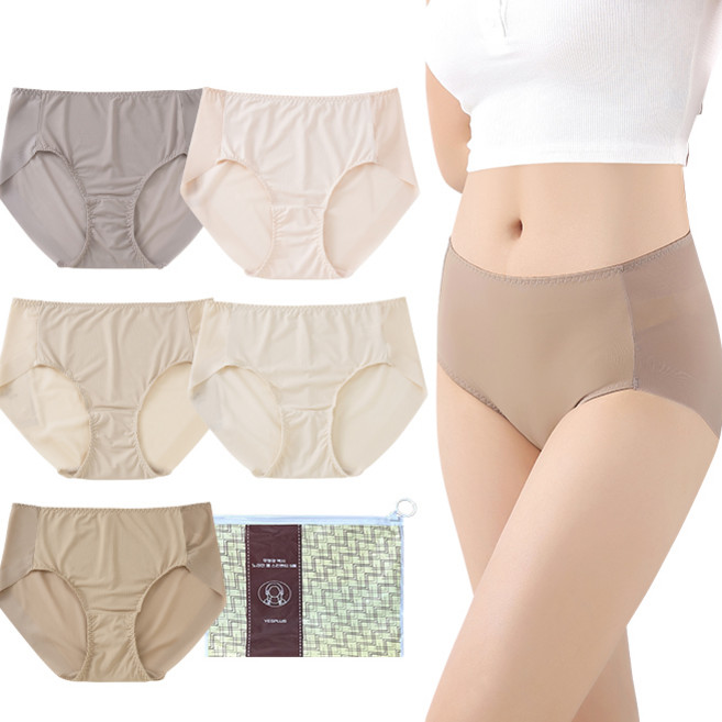 무형광 맥시 노라인 햄 스킨팬티 5P/110 115빅사이즈 추가