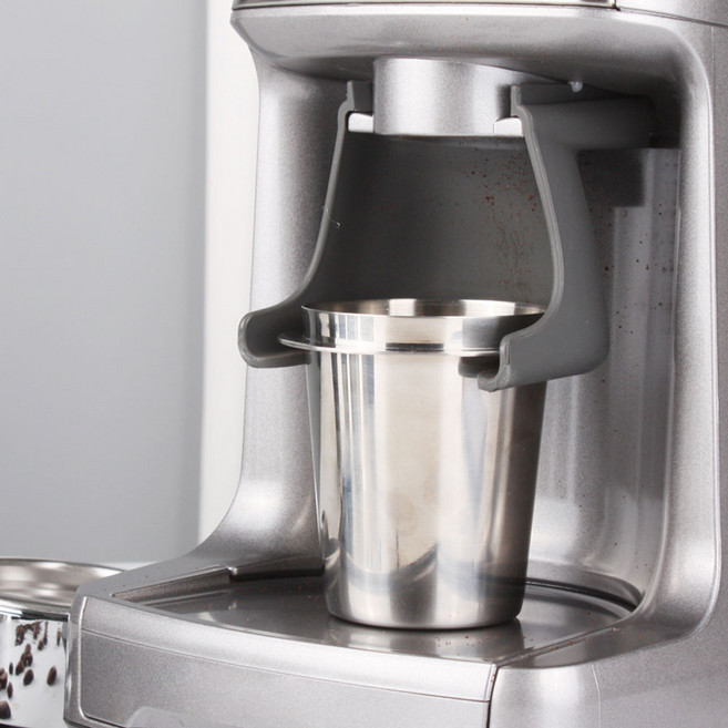 커빙 베이직 도징컵 실버 51mm 커피 도징툴 디스트리뷰터 탬퍼, 베이직도징컵(블랙)53mm, 1개