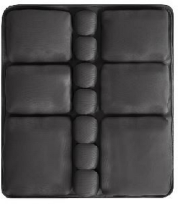 MOVA 감압에어쿠션 등받이 방석 학생 사무용 요양원 방석, 블랙