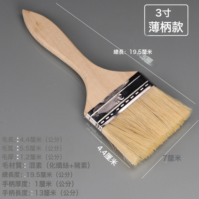 油漆刷 燒烤刷 清潔刷, 1個