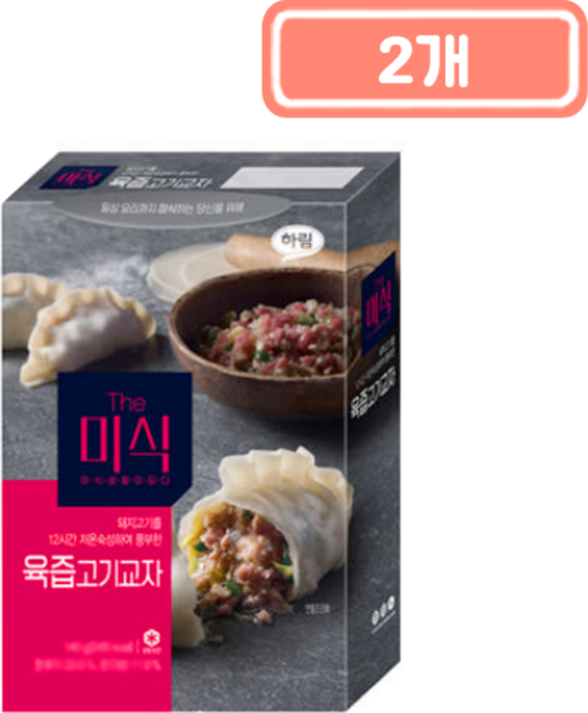 하림 더미식 육즙고기교자 만두 140g, 2개