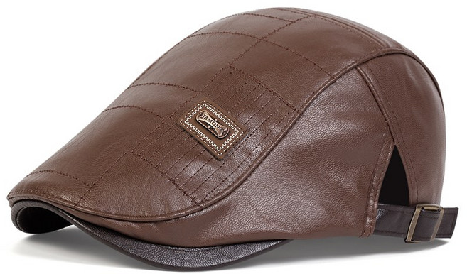 남녀공용 로고 사이드 스티치 베레모