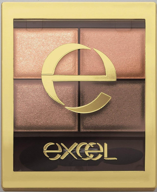 excel 엑셀 스키니 리치 섀도우 팔레트 SR시리즈, SR06 센슈얼 브라운, 1개