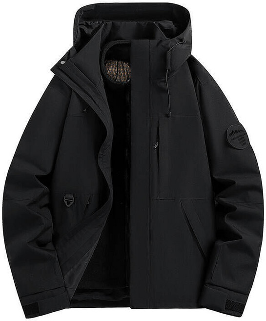 三合一衝鋒外套 男女款 兩件式 防寒 加絨 滑雪 大碼 機車 防風 保暖 防潑水 戶外 登山 徒步 速乾 休閒 運動 外套 耐磨 透氣 寬鬆 輕量 工裝 騎行 連帽 夾克