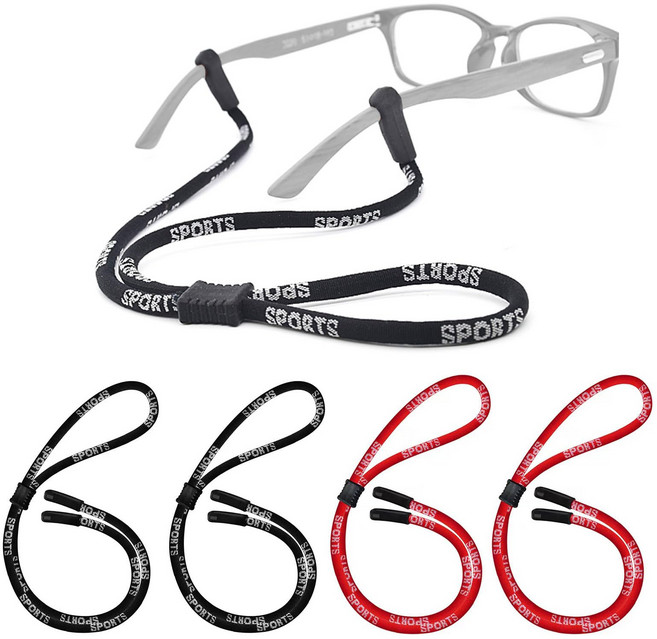 4개입 세트 스포츠 안경줄