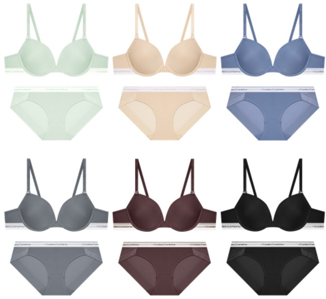 매장정품 CODES COMBINE 코데즈컴바인 INNERWEAR 뮤트톤 에어로쿨 브라 햄팬티 세트 CFWRP181SET 1035945