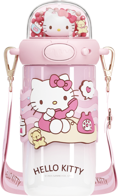 크로스 보더 산리오 텀블러 580밀리리터, 1개, 580ml, 580ml 헬로키티