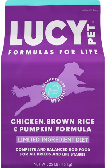 루시펫프로덕츠 전연령 독 현미 LID 라지바이트 건식사료, 닭+호박, 11.3kg, 1개 - 쿠팡