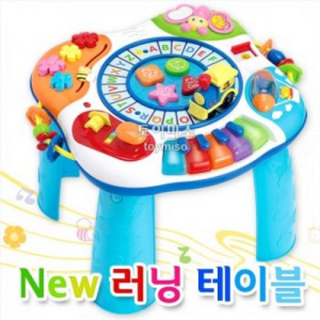 윈펀 뉴 러닝테이블 12개월 돌 아이 멜로디 장난감, 1개