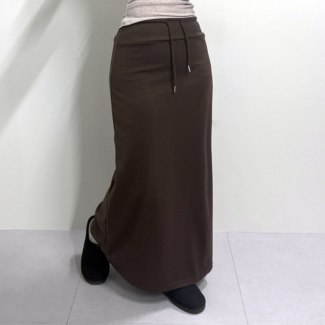 VANANA2 [KOREA MADE] 골반커보이는핏! 하비커버 플레어 맥시롱스커트