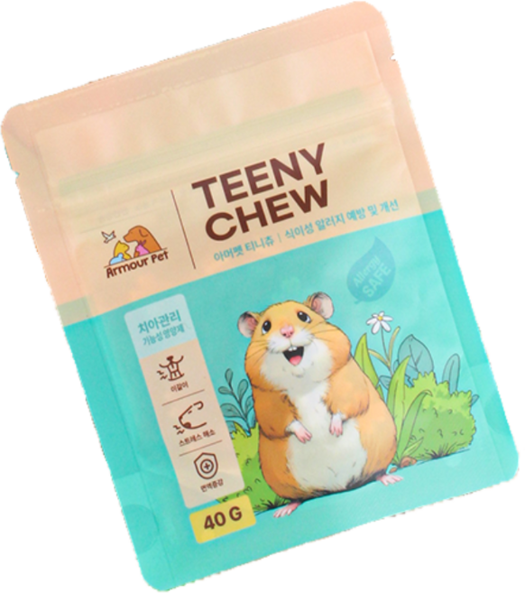 아머펫 티니츄 햄스터이갈이 햄스터영양제, 1개