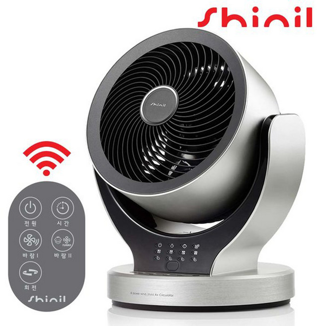 신일 터보 에어 서큘레이터 SIF-KC15 + 리모컨, (신일 도우) SIF-KC15