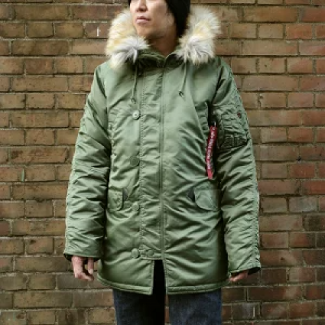 알파인더스트리 20094 N-3B 항공점퍼 자켓 남성 밀리터리 블루종 야상