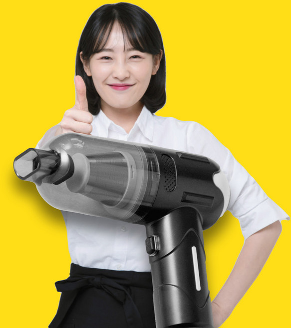 독일3IN1무선다기능청소기 120000Pa 3in1 무선 자동차 진공 청소기 휴대용 핸드 헬드 고출력 홈 오피스 키보드 청소, 2025년순삭청소기, 혼합색상