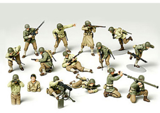 (32513) 타미야 1/48 미 보병 GI 세트, 1개
