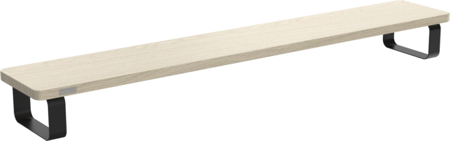 롱코 듀얼 모니터받침대 모니터선반 1200 23T, 애쉬