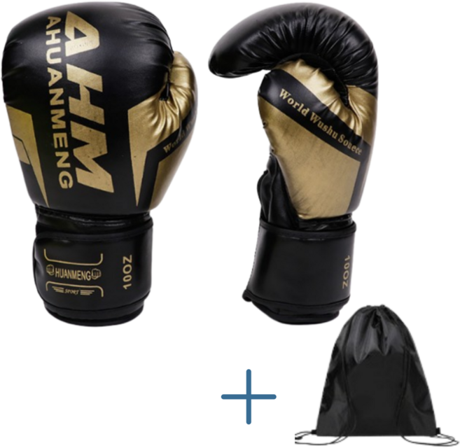 올끌레어 복싱글러브 고급 권투 장갑 양손세트, 블랙(가방포함), 1개
