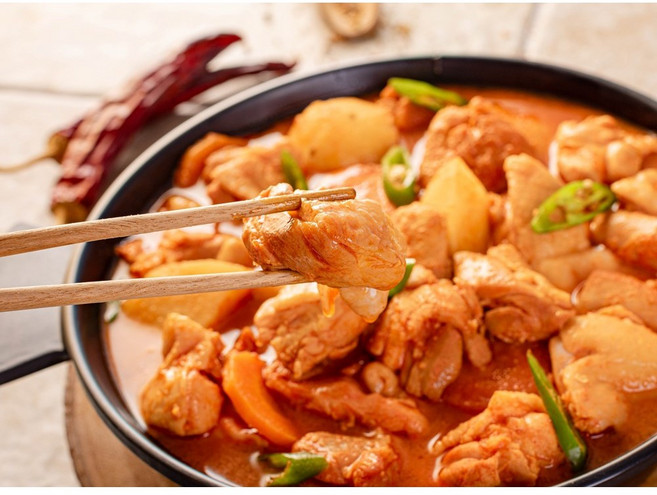 형닭마켓 순살닭도리탕 맛있게 매콤한 밀키트 600g, 1개