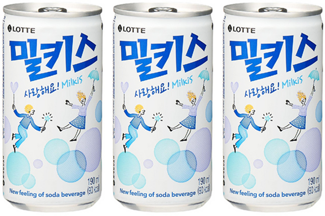 밀키스 190ml3BOX, 190ml, 90개