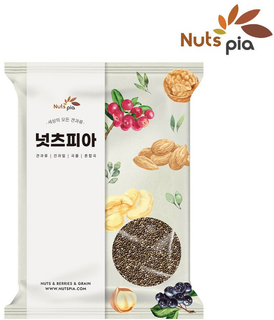 넛츠피아 치아씨드, 1kg, 1개