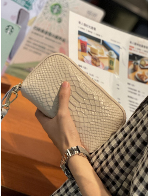 나이스나 천연 소가죽 여성 스마트폰카드지갑 핸드백 ETC-86