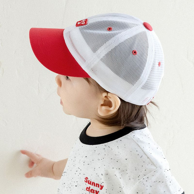 해피프린스 SIZE 6Y HPP 올 매쉬 아기 볼캡
