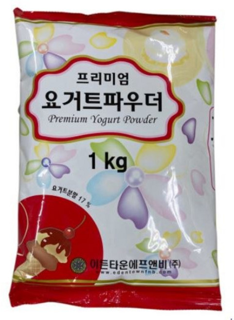 이든타운 프리미엄 요거트 파우더 1kg, 4개, 1개입