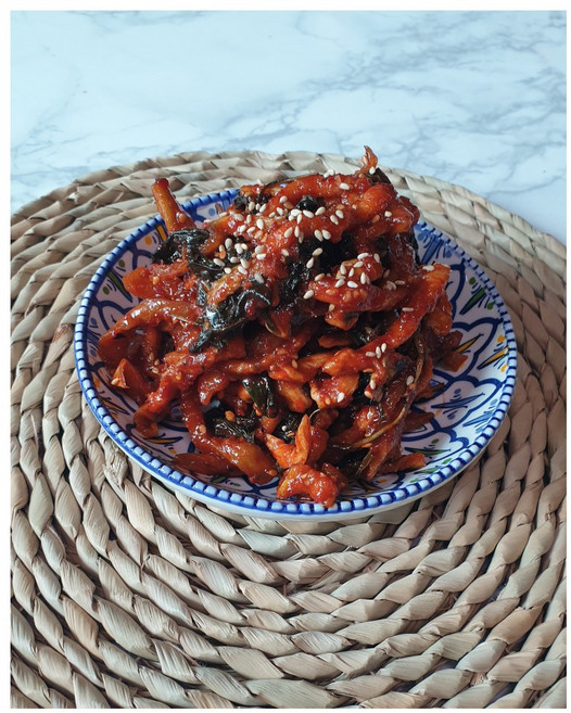 국산 무말랭이 고춧잎무침, 1개, 1kg