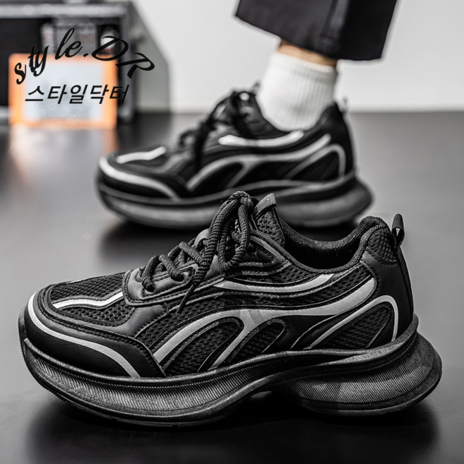 스타일닥터 남자 캐주얼 운동화 충격 흡수 가볍고 통기성 좋은 워킹화 남성 스니커즈 런닝화
