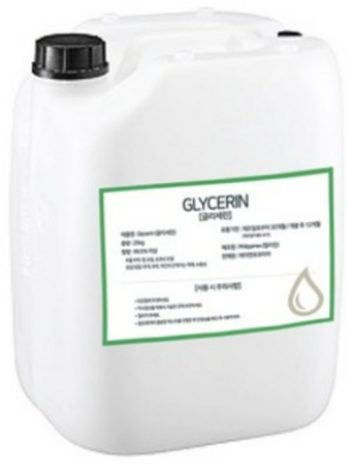 식물성 글리세린 25kg 대용량 화장품 마사지 오일 슬라임 비누 수용성, 1개