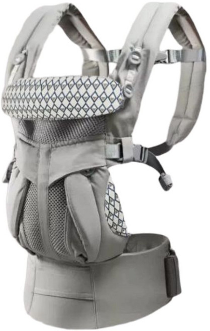 루루루드림 신생아 아기띠 올인원, 그레이