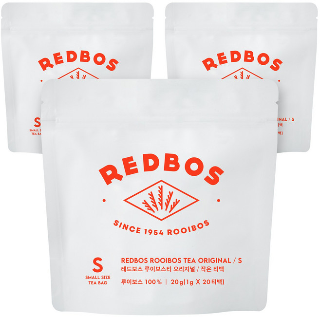 레드보스 루이보스티 오리지널, 1g, 20개입, 3개