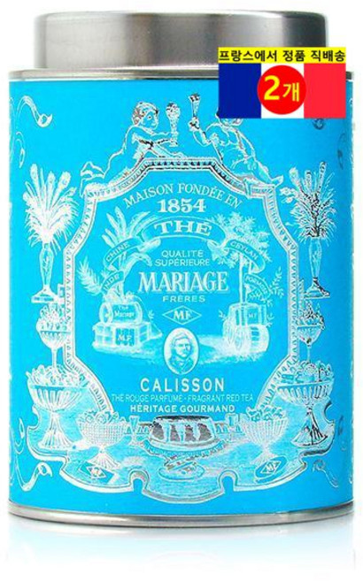 Mariage Freres 마리아쥬 프레르 프랑스 명품 칼리송 루이보스 홍차 100g 1개, 1개입, 2개