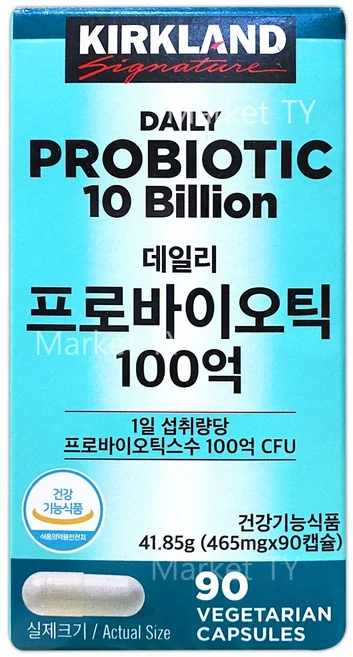 KS데일리 프로바이오틱 100억 465mg x 90캡슐, 90정, 1개 - 쿠팡