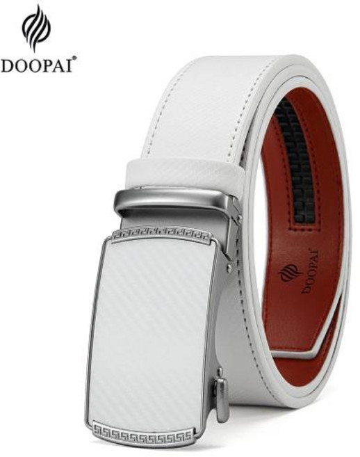 아웃도어 벨트 남성 가죽 허리 스트랩 자동 버클 허리띠 여성용 거들 선물 105 115 125cm