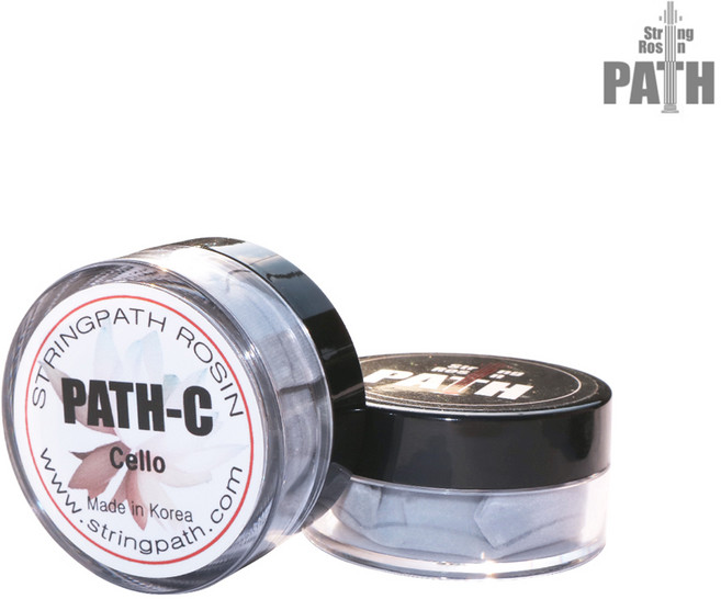 엔스타코 PATH C 첼로 송진 아쟁 첼로용 로진, 1개, 블랙