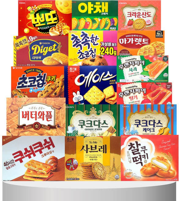 [ 판다네 마켓 ] 팔만 과자 C 세트 사무실 탕비실 종합 선물 스낵 간식 행사 파티 어린이 세미나 학원 펜트리 다과, 1개
