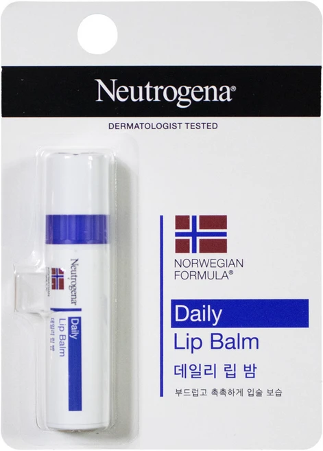 뉴트로지나 립 모이스처라이저 SPF15 4g, 2개, 단품 - 쿠팡