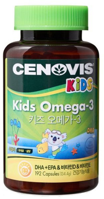세노비스 키즈 오메가3 700mg x 192캡슐 코스트코, 192정, 1개