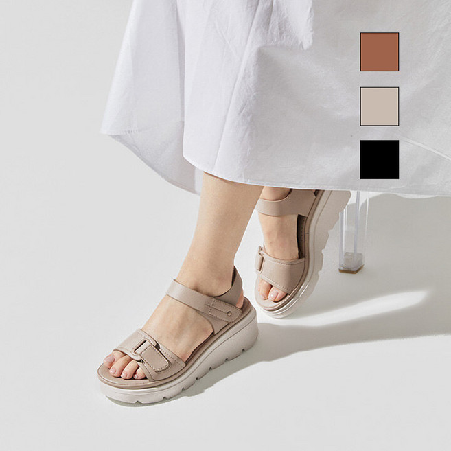 5위 - 무크 무크 여화 솔레 컴포트 샌들 3colors