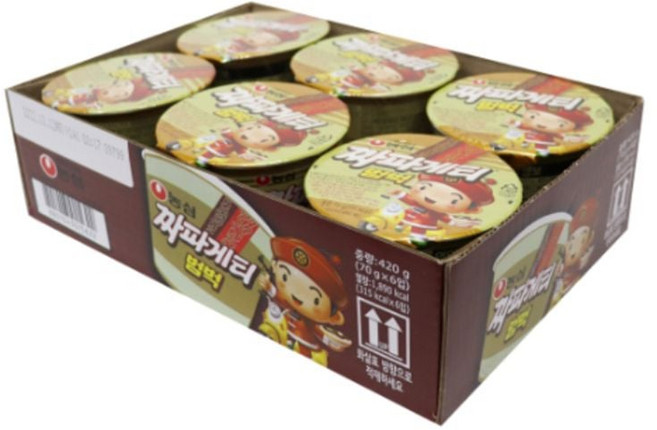 농심 짜파게티범벅70gX6개입(박스) kkr+757uB
